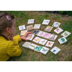 Educators Resource TickiT Wooden Lifecycle Exploration Tiles - Interactive Learning Set* Preschool Education Toys & Activities