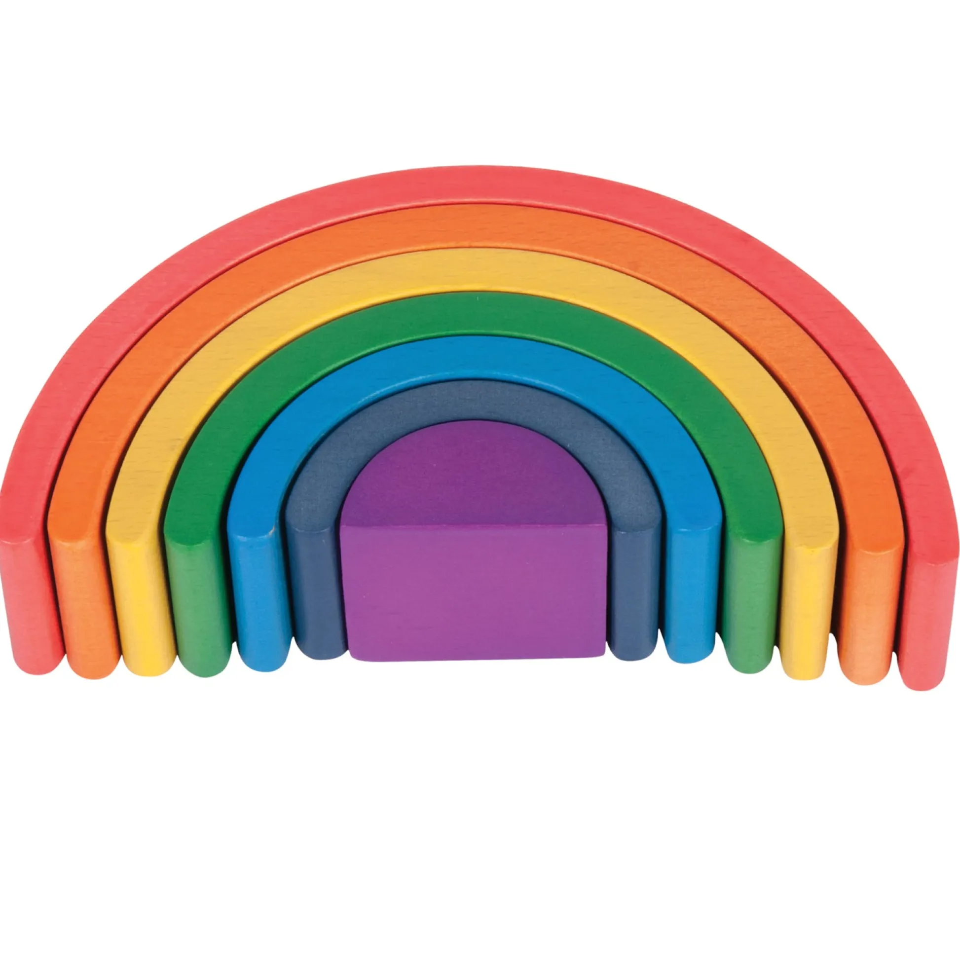 Educators Resource TickiT Wooden Rainbow Architect Arches - 7 Piece Set* Wood & Jumbo Blocks