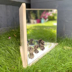 Educators Resource TickiT Wooden 4-Way Mirror - Sensory Reflection Play* Preschool Education Toys & Activities