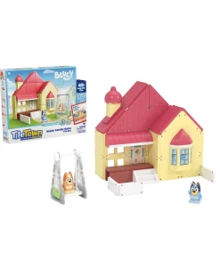Macy's - Supplier Tile Town Bluey Heeler Home Magnetic Tiles Playset, 46-Piece* Preschool Pals|Magnetic Tiles & Building Sets