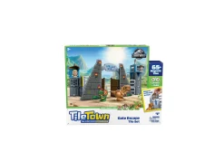 Macy's - Supplier Tile Town Jurassic World Dino Escape Magnetic Tiles Playset, 69 Piece* Lego Jurassic World|Magnetic Tiles & Building Sets