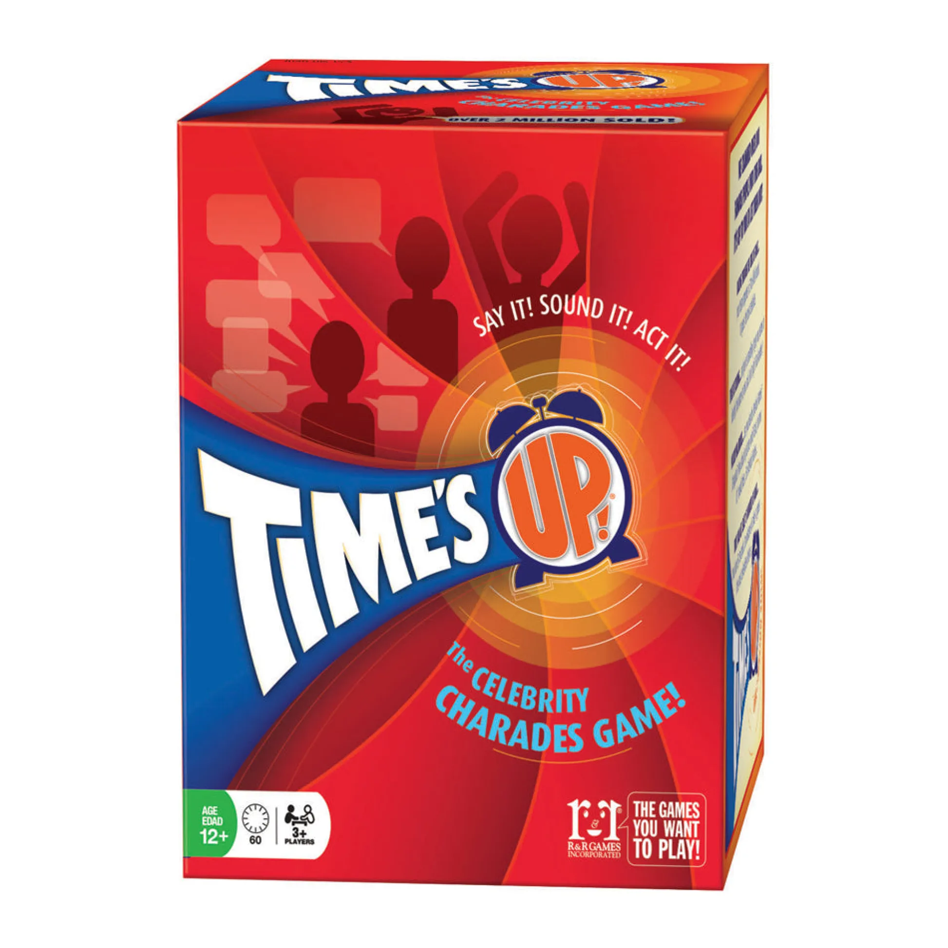 AreYouGame Time's Up! Anniversary Edition Celebrity Charades Party Game* Family & Entertainments Games|Social & Emotional Skills
