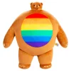 Calendar Holdings, LLC Tiny Headed Kingdom 15 inch Rainbow Pride Plush Bear - Multicolor* Stuffed Animals|Stuffed Animals & Plush Toys