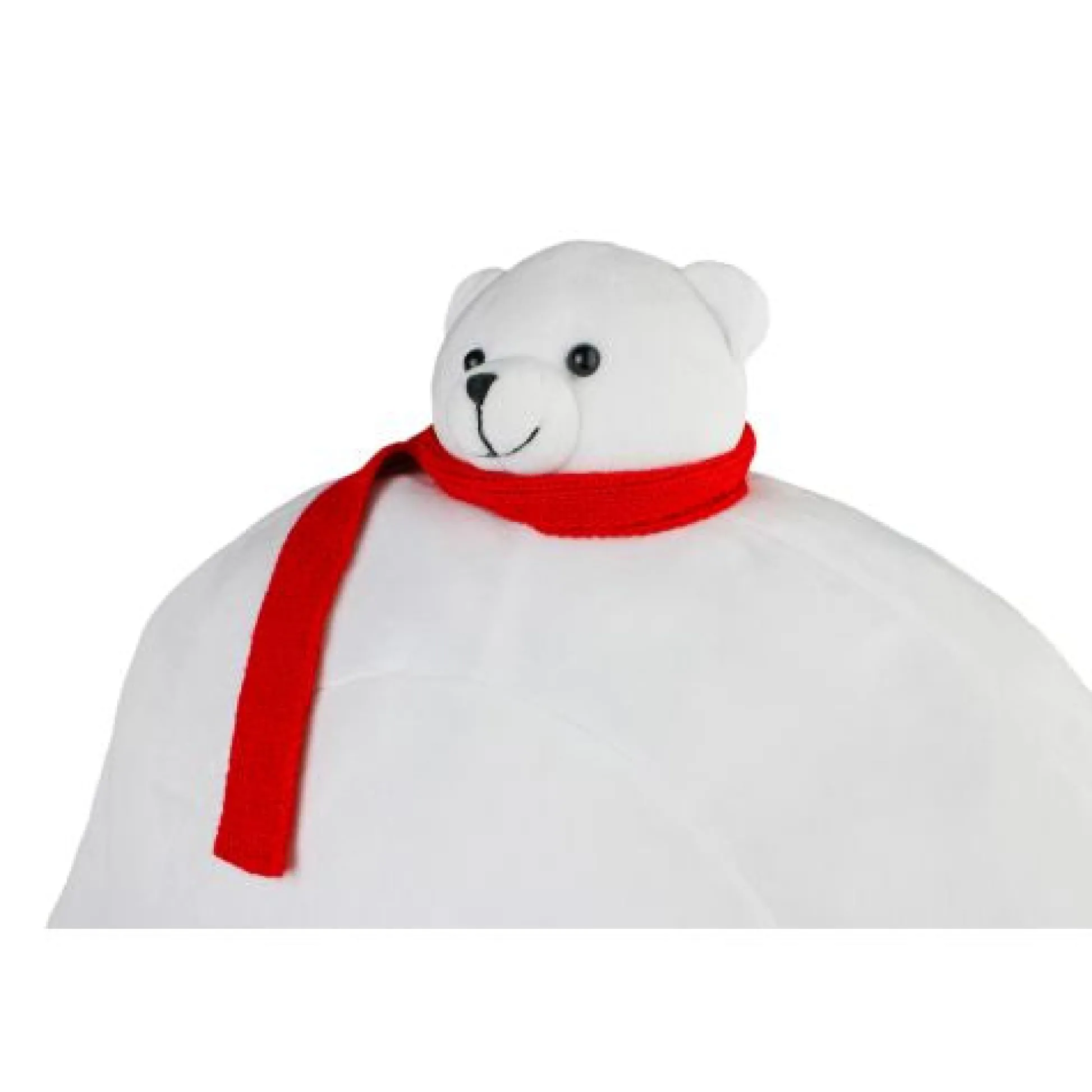 Calendar Holdings, LLC Tiny Headed Polar Pip 15 Inch Bear with Red Scarf* Social & Emotional Skills|Stuffed Animals