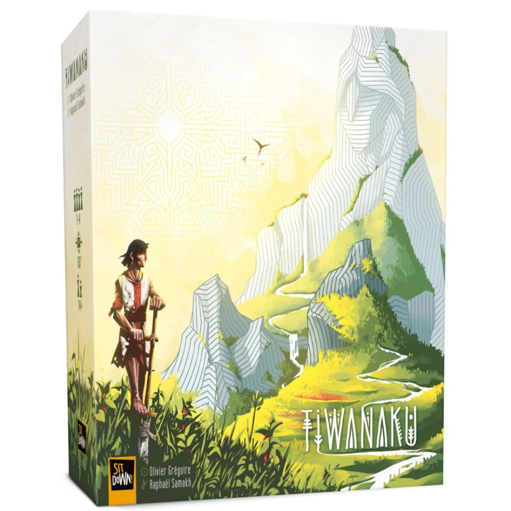 Flat River Group Tiwanaku: Ancient Strategy Board Game for 1-4 Players* Board Games|Role-Playing Games
