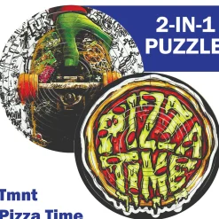 Flat River Group TMNT Spin Flip Puzzle - Double-Sided 12-Ring Challenge* Puzzles