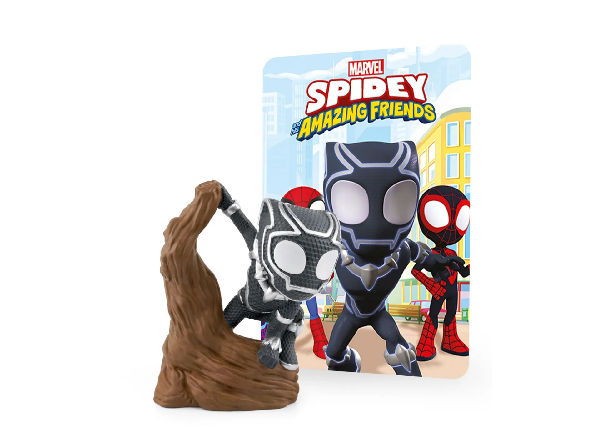 Macy's - Supplier Tonies Spidey and His Amazing Friends Black Panther Audio Figurine* Collectible Figures & Playsets|Marvel