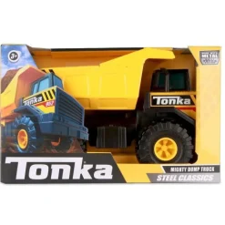 Calendar Holdings, LLC Tonka Steel Classics Mighty Dump Truck - Yellow and Black* Farm & Construction Vehicles