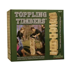 AreYouGame Toppling Timbers Giant Block Tower Game by Front Porch Classics* Board Games|Role-Playing Games