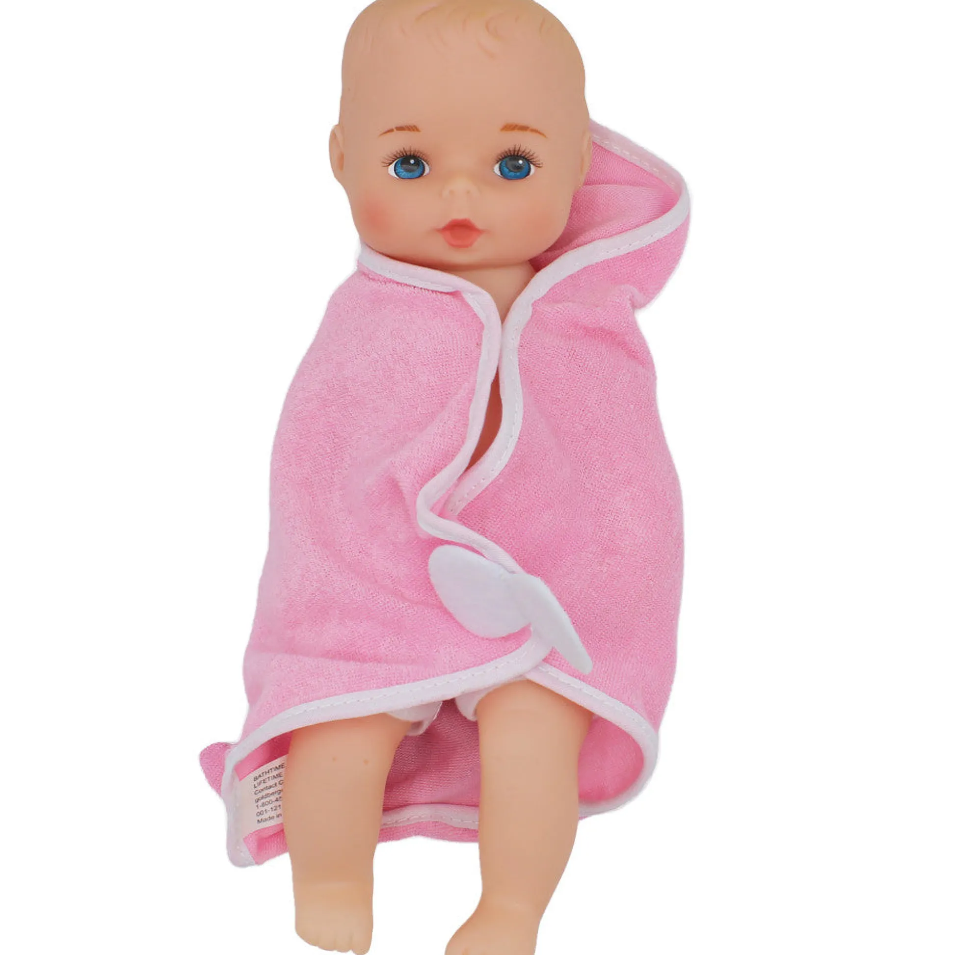 Flat River Group Toys R Us - Baby's First Bathtime Companion - Softina Pink Toy Doll* Baby Dolls|Stuffed Animals & Plush Toys