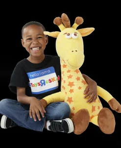 Macy's - Supplier Toys R Us 24 Inch Geoffrey Plush - Star Patterned Jumbo Stuffed Animal* Geoffrey|Social & Emotional Skills
