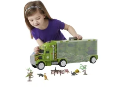 Macy's - Supplier Toys R Us Animal Zone Dino Transport Truck Playset - Green* Animal Zone|Playsets & Vehicles