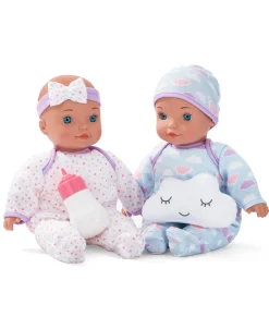 Macy's - Supplier Toys R Us Cuddle Twins 12" Interactive Baby Dolls Set with Accessories* You & Me|Social & Emotional Skills