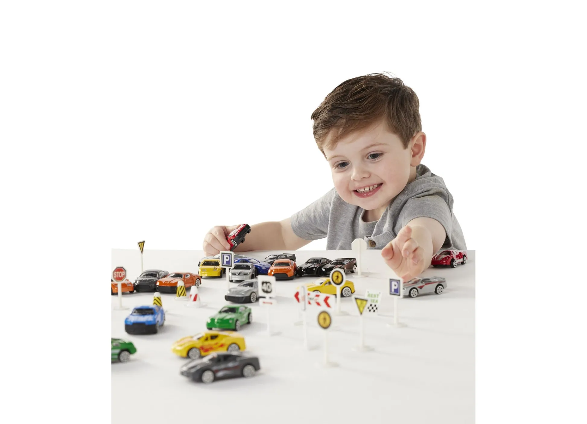 Macy's - Supplier Toys R Us Fast Lane 35-Piece Diecast Vehicle Tube Set* Diecast Cars|Fast Lane