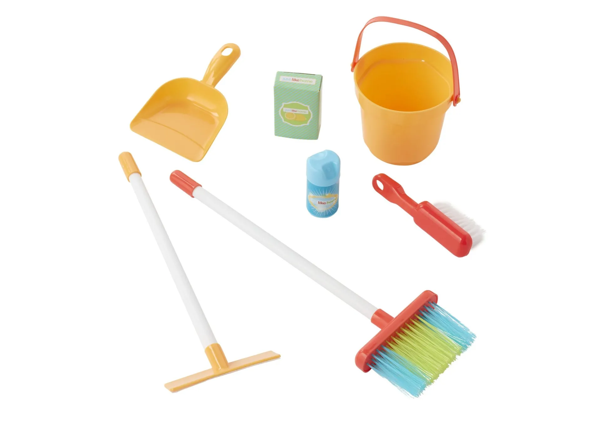 Macy's - Supplier Toys R Us Just Like Home Mega Cleaning Cart – Pretend Play Set* Tools & Workshops|Dress Up