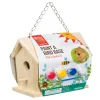 Flat River Group Toysmith Beetle & Bee Paint A Bird Base - DIY Birdhouse Art Kit* Crafts & Activities