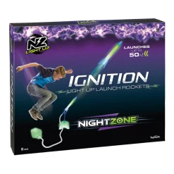 AreYouGame Toysmith NightZone Ignition Light Up Rocket Launcher Kit* Activities & Games