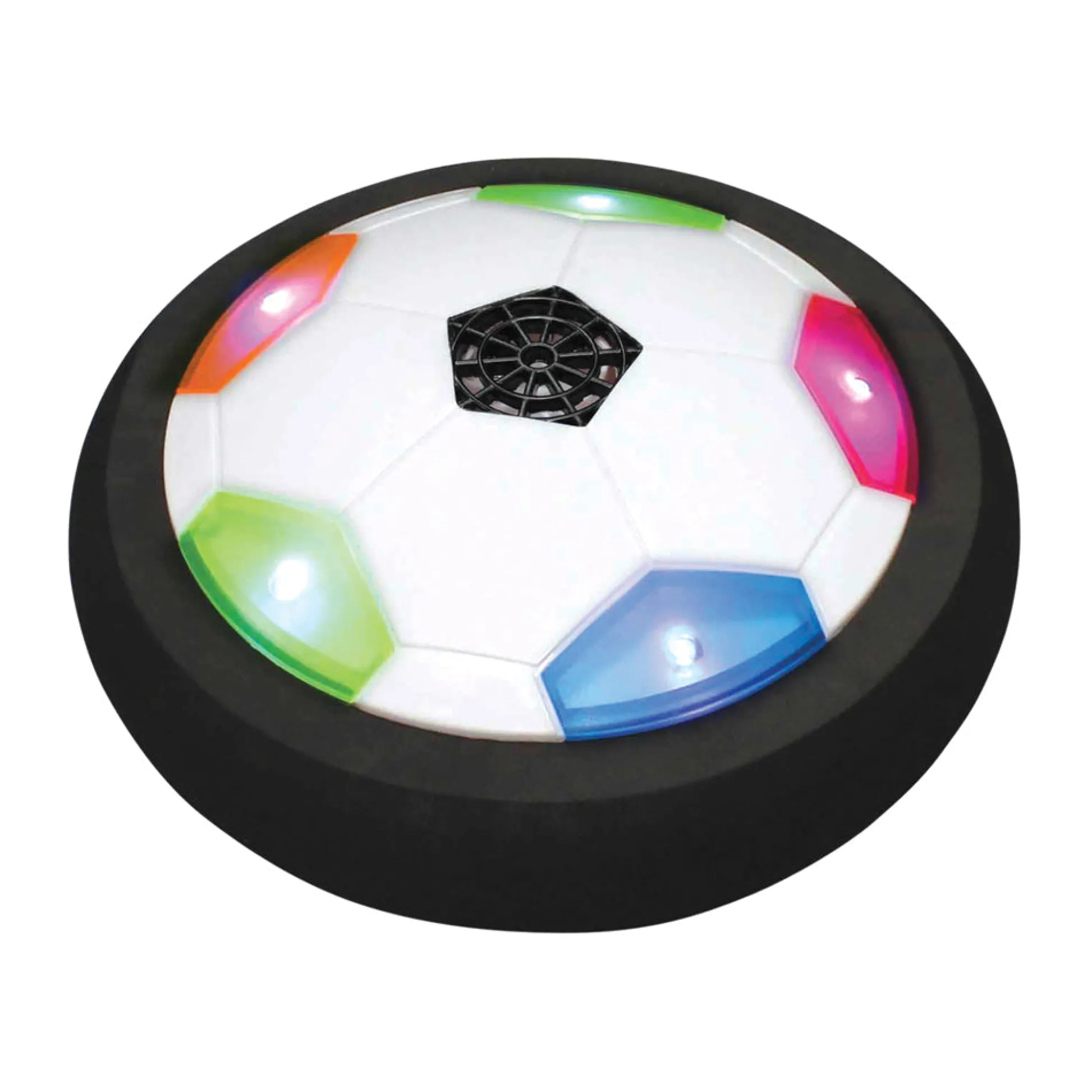 AreYouGame Toysmith Ultra Glow Air Power Soccer Disk - Light-Up Indoor Play* Toy Sports