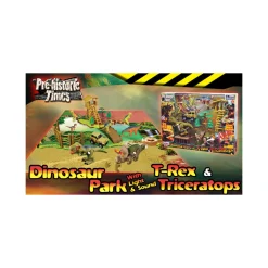 Flat River Group Toys'R'Us Dinosaur Park Playset with Light & Sound - T-Rex & Triceratops* Playsets & Vehicles