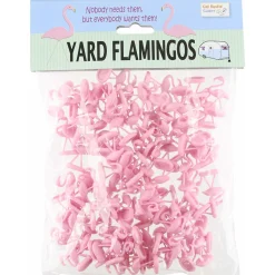 Flat River Group Toys'R'Us Pink Miniature Yard Flamingo Set - 100 Count* Miniature & Collectible Dolls|Stuffed Animals & Plush Toys
