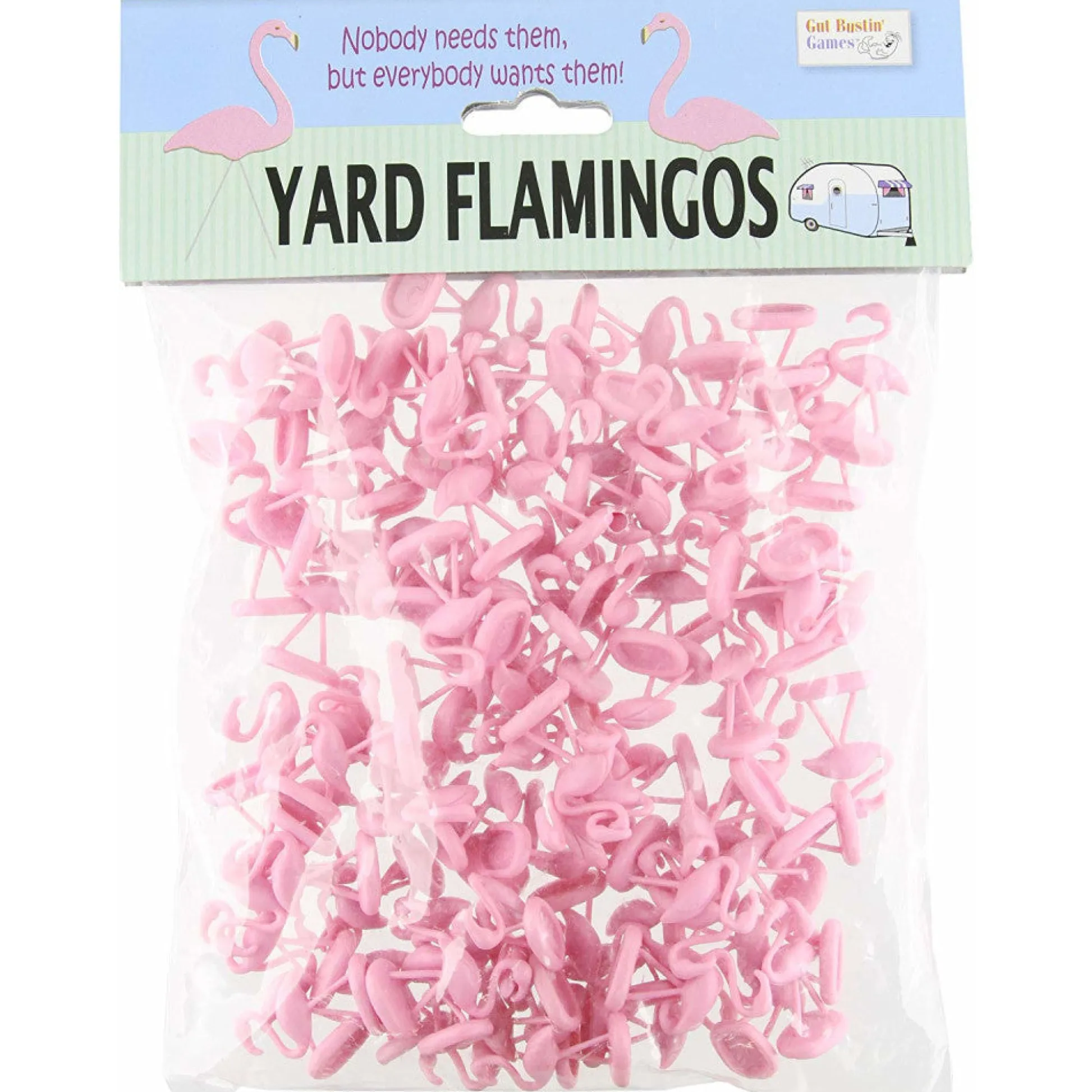 Flat River Group Toys'R'Us Pink Miniature Yard Flamingo Set - 100 Count* Miniature & Collectible Dolls|Stuffed Animals & Plush Toys