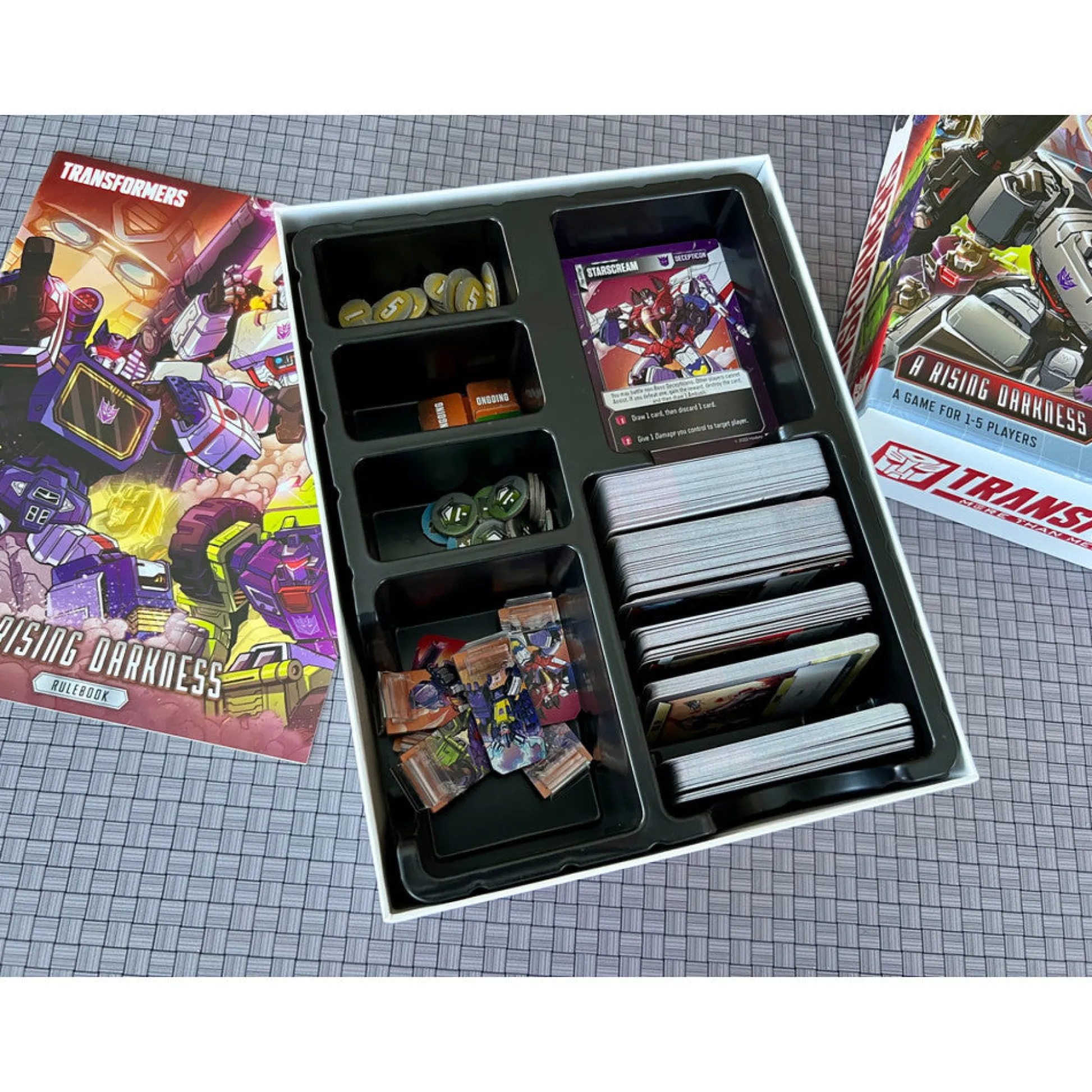 Flat River Group Transformers Deck-Building Game: A Rising Darkness Expansion Set* Card Games