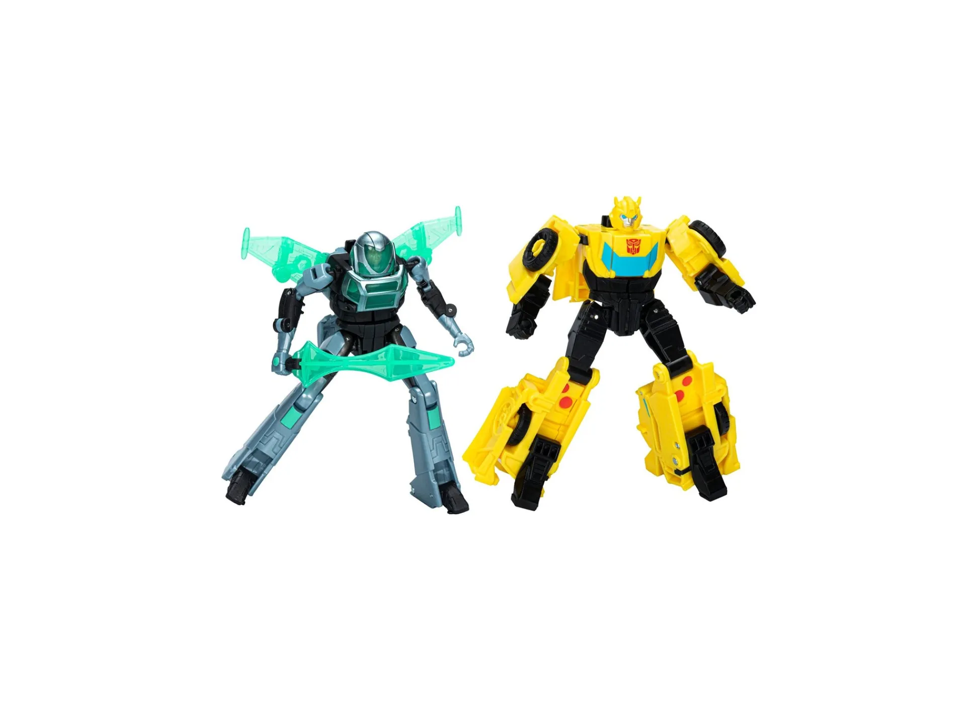Macy's - Supplier Transformers EarthSpark Cyber-Combiner Bumblebee & Mo Malto Action Figure Set* Action Figures