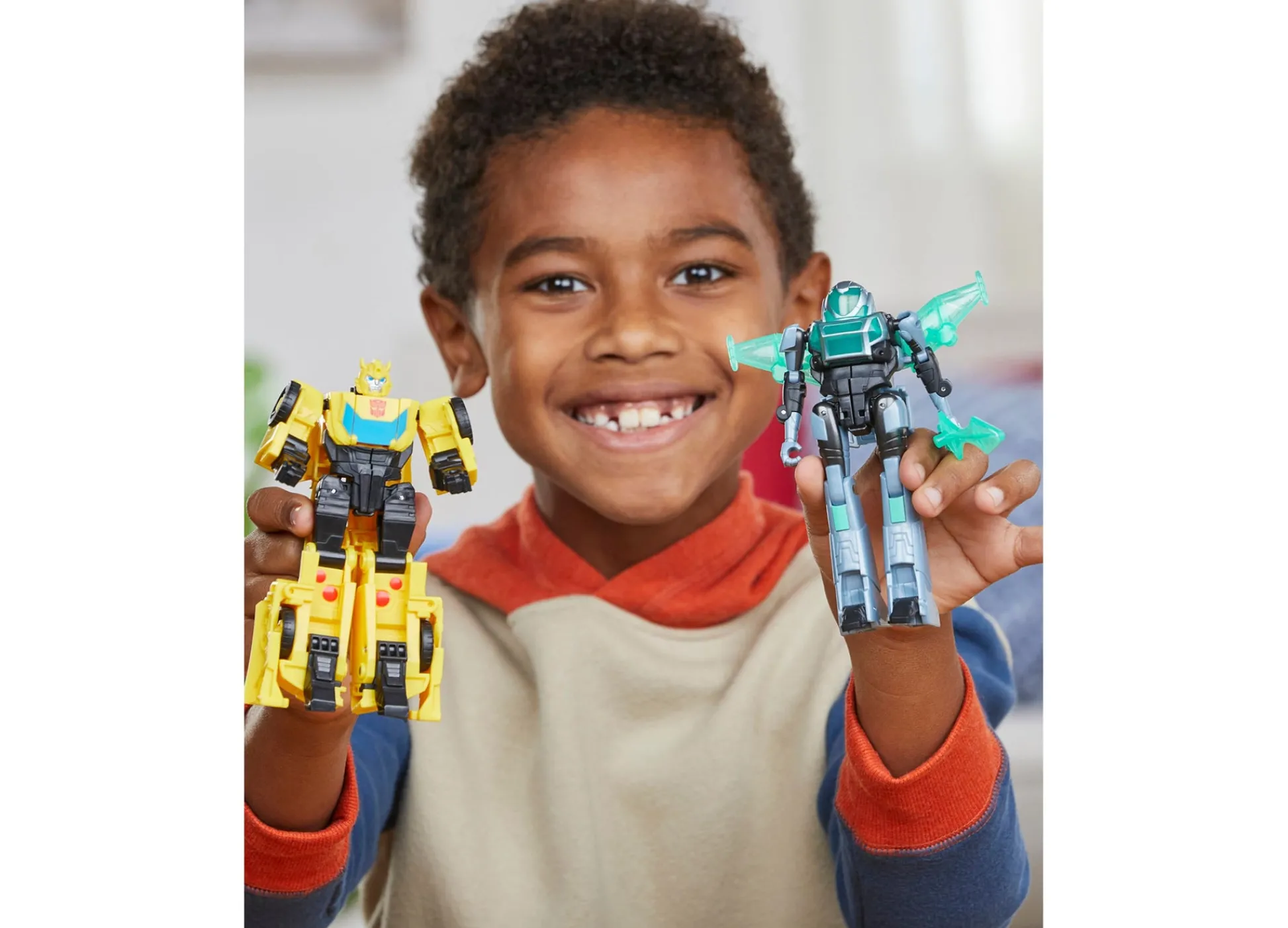 Macy's - Supplier Transformers EarthSpark Cyber-Combiner Bumblebee & Mo Malto Action Figure Set* Action Figures
