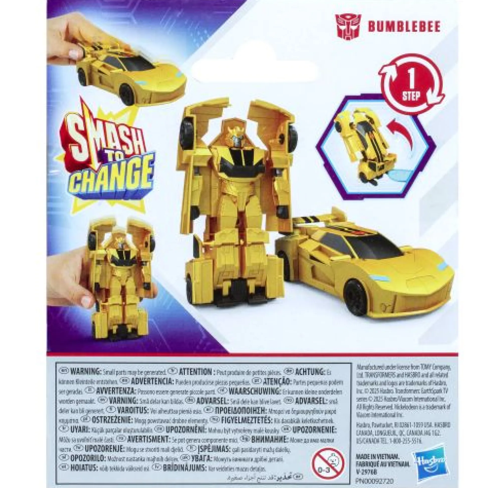 Calendar Holdings, LLC Transformers Earthspark Smash Changers A Action Figure* Action Figures