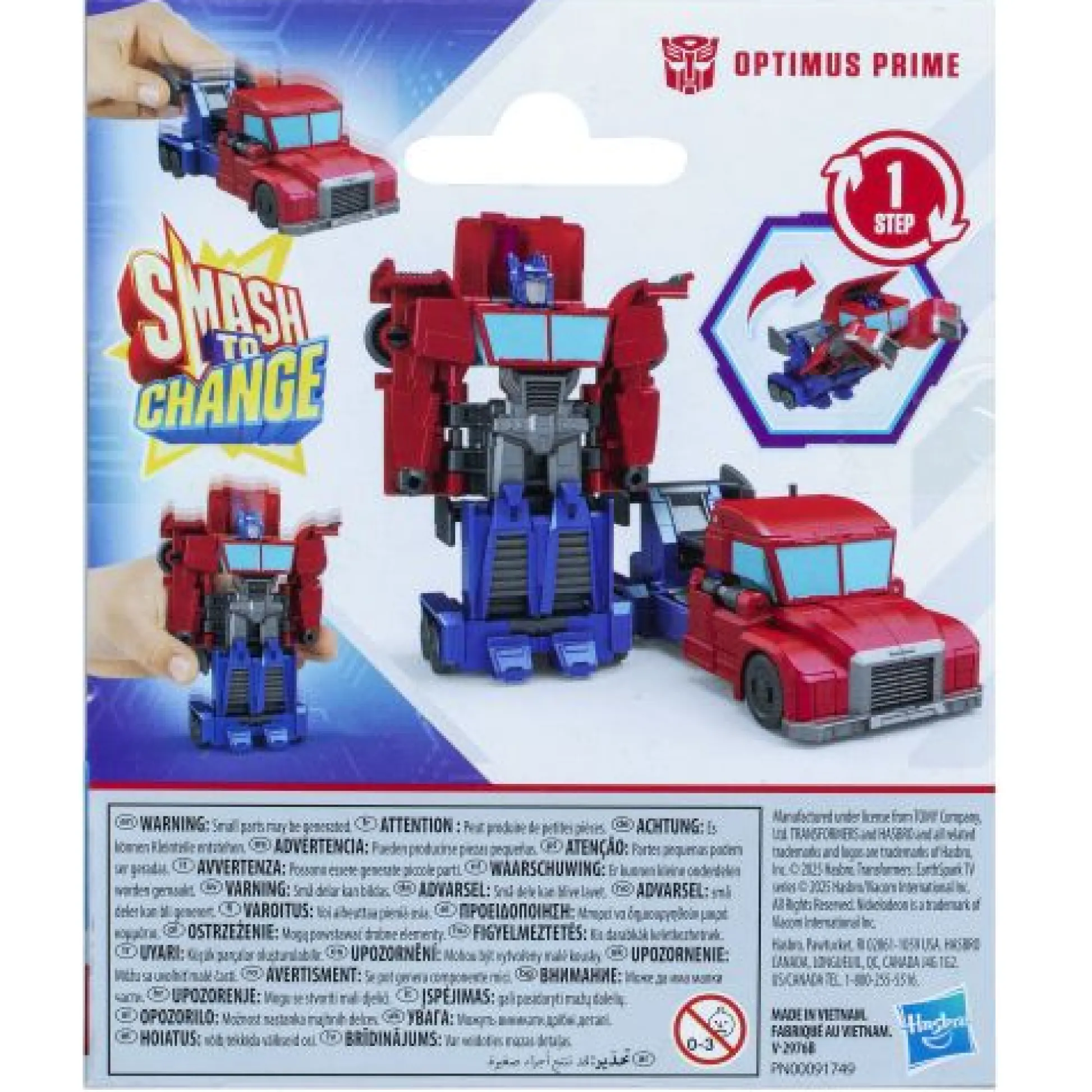 Calendar Holdings, LLC Transformers Earthspark Smash Changers A Action Figure* Action Figures