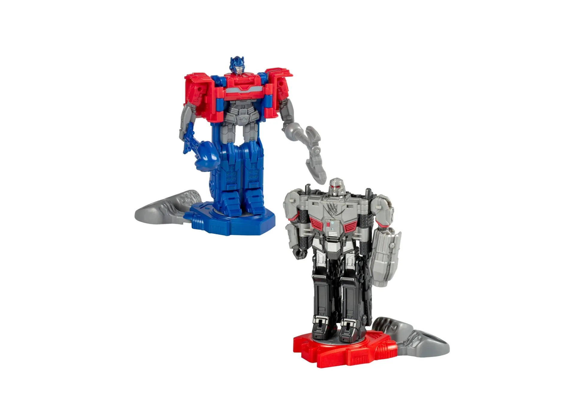 Macy's - Supplier Transformers One 4.5 inch Robot Battlers Optimus Prime and Megatron Action Figure 2-Pack* Action Figures