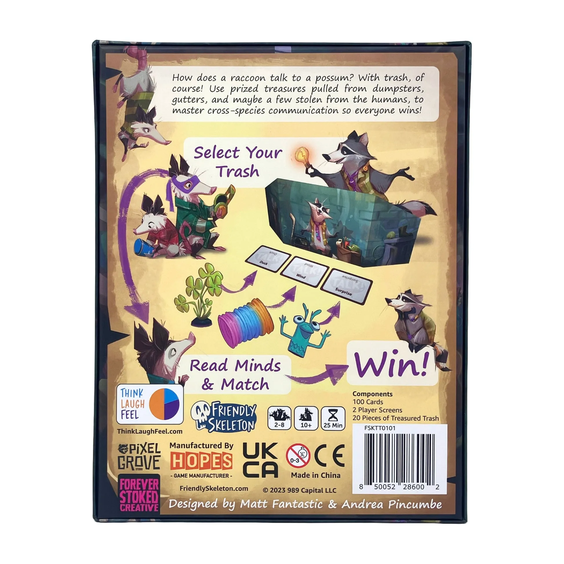 AreYouGame Trash Talk! Cross-Species Communication Board Game* Role-Playing Games|Board Games