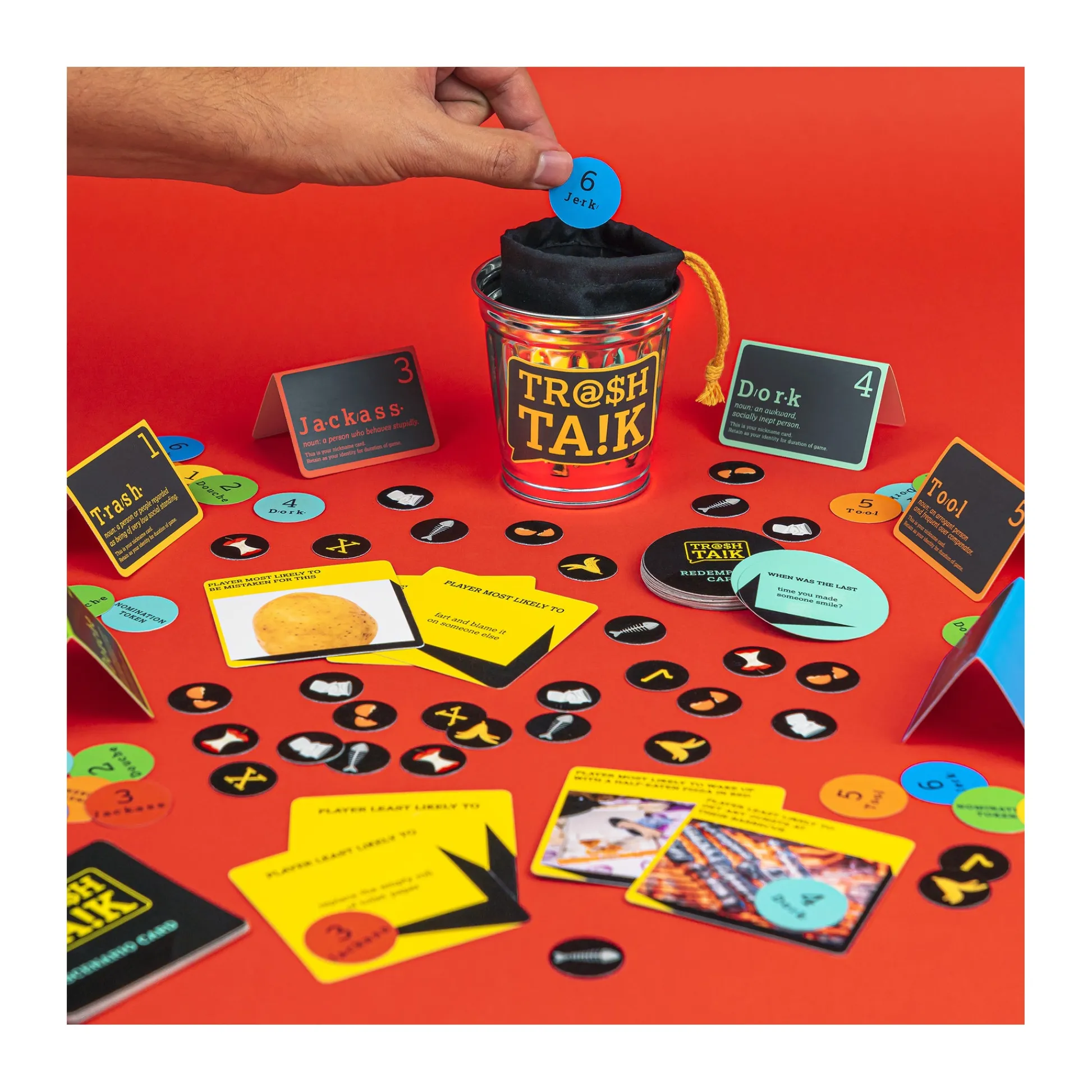 AreYouGame Trash Talk: The Ultimate Name & Shame Party Game by Looney Goose* Family & Entertainments Games