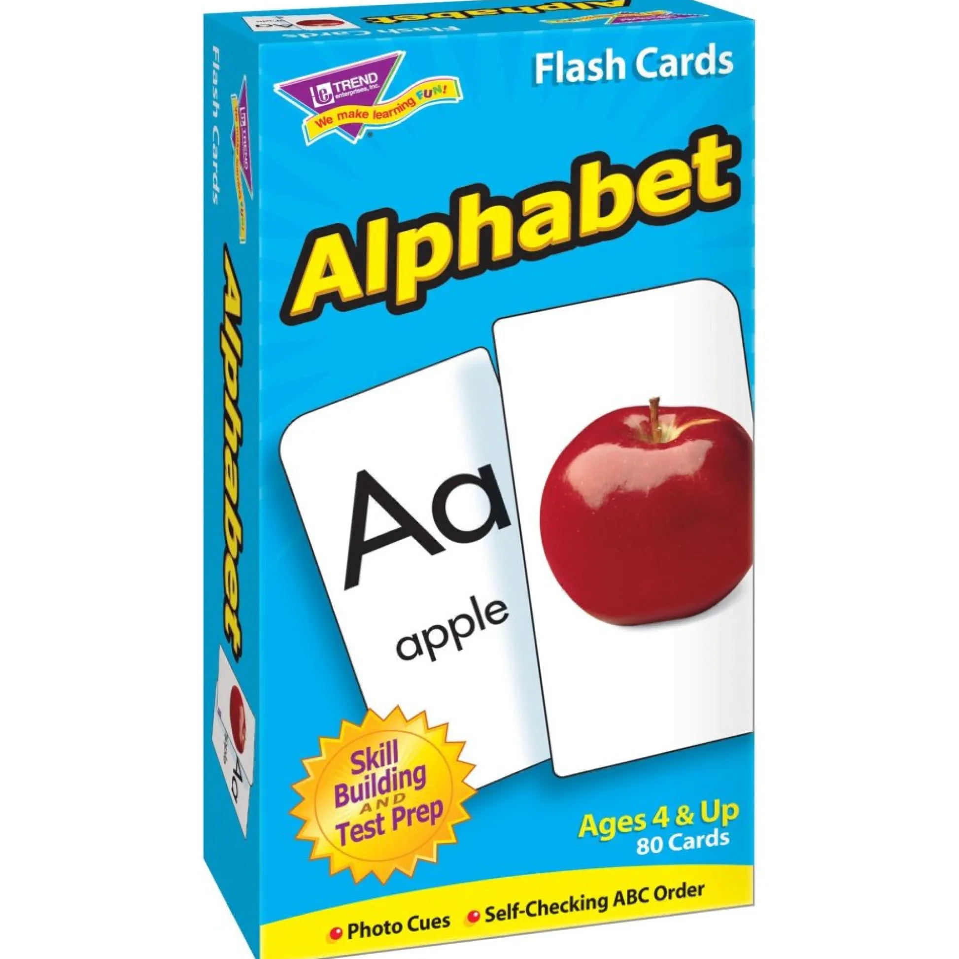Flat River Group TREND Alphabet Skill Drill Flash Cards - Interactive Learning Tool* Preschool Education Toys & Activities