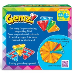Educators Resource TREND Gemz! Three Corner Card Game, 3-Pack* Card Games|Social & Emotional Skills