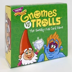 Educators Resource TREND GNOMes vs TROLLS Three Corner Card Game, 3-Pack* Card Games