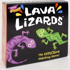 Educators Resource TREND Lava Lizards Three Corner Card Game, Trio Pack* Card Games|Social & Emotional Skills