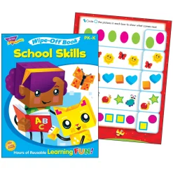Educators Resource TREND School Skills Wipe-Off Book - BlockStars! Collection - 3-Pack*Kids Kids Books|Coloring Books & Activity Books