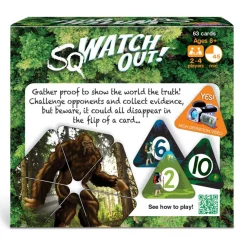 Educators Resource TREND SqWATCH OUT! Three Corner Bigfoot Memory Card Game, Pack of 3* Card Games
