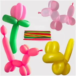 Flat River Group Trimate Party-Fun 100-Pack Balloons with Double Action Pump* Crafts & Activities