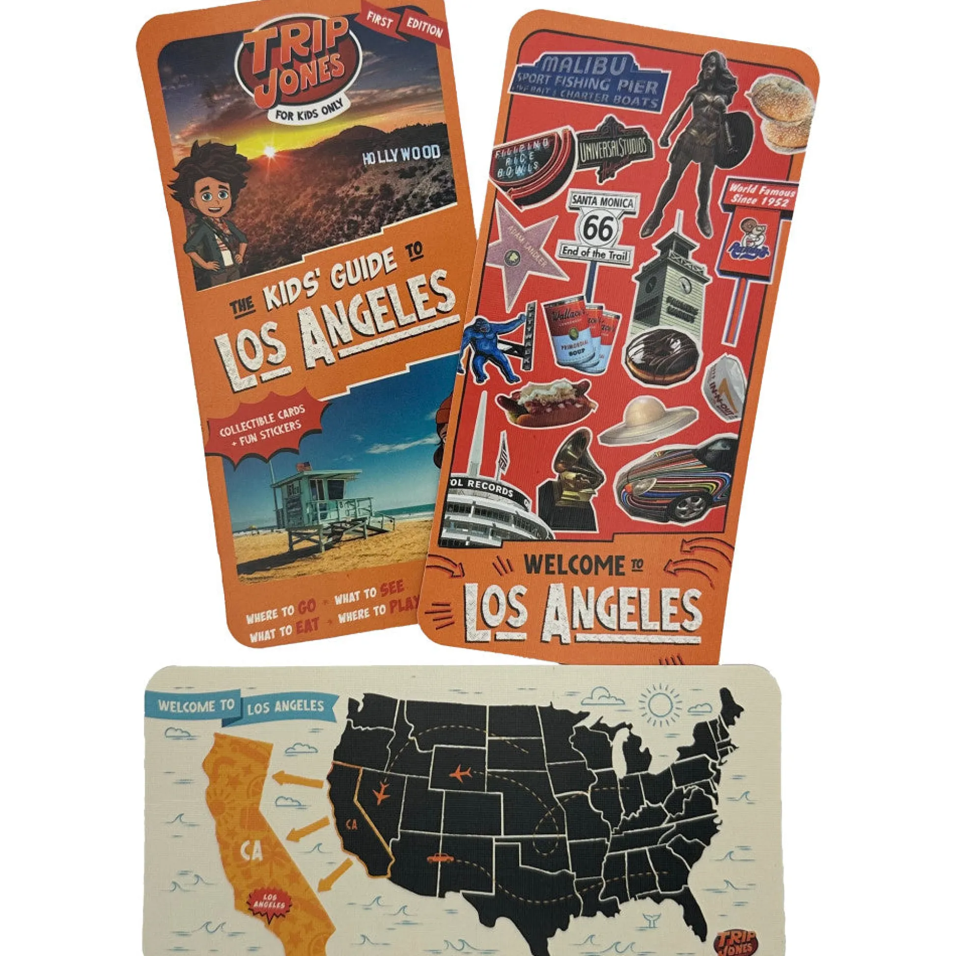 Flat River Group Trip Jones: Los Angeles Adventure - Kids' Collectible Cards, Age 6+* Trading Cards