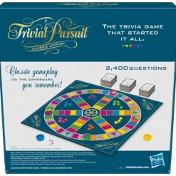 Calendar Holdings, LLC Trivial Pursuit Classic Edition Retro Board Game* Role-Playing Games|Board Games