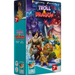 Flat River Group Troll & Dragon Family Dice Adventure Game* Dice, Roll & Write Games