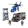 Macy's - Supplier True Heroes SWAT Police Playset with Helicopter and Truck - Toys R Us Exclusive* True Heroes|Playsets & Vehicles