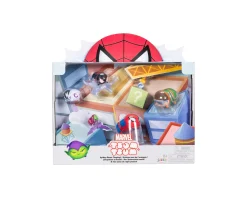 Macy's - Supplier Tsum Tsum Marvel Spider-Man Deluxe Theme Set* Collectible Figures & Playsets