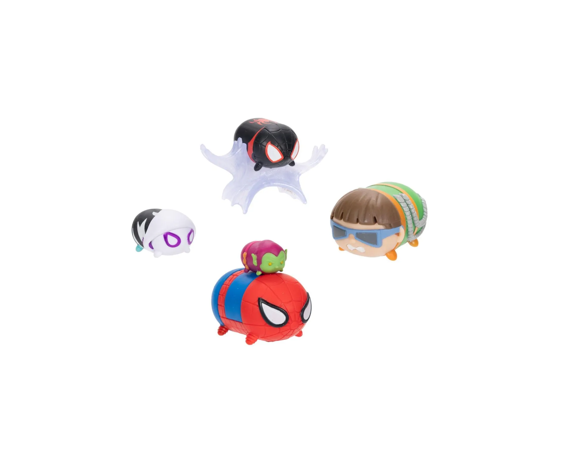 Macy's - Supplier Tsum Tsum Marvel Spider-Man Deluxe Theme Set* Collectible Figures & Playsets