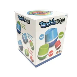 Calendar Holdings, LLC TumbleRoo Wobbly Nesting Toys - Colorful Trio Set* Preschool Education Toys & Activities|Preschool Building Sets & Blocks