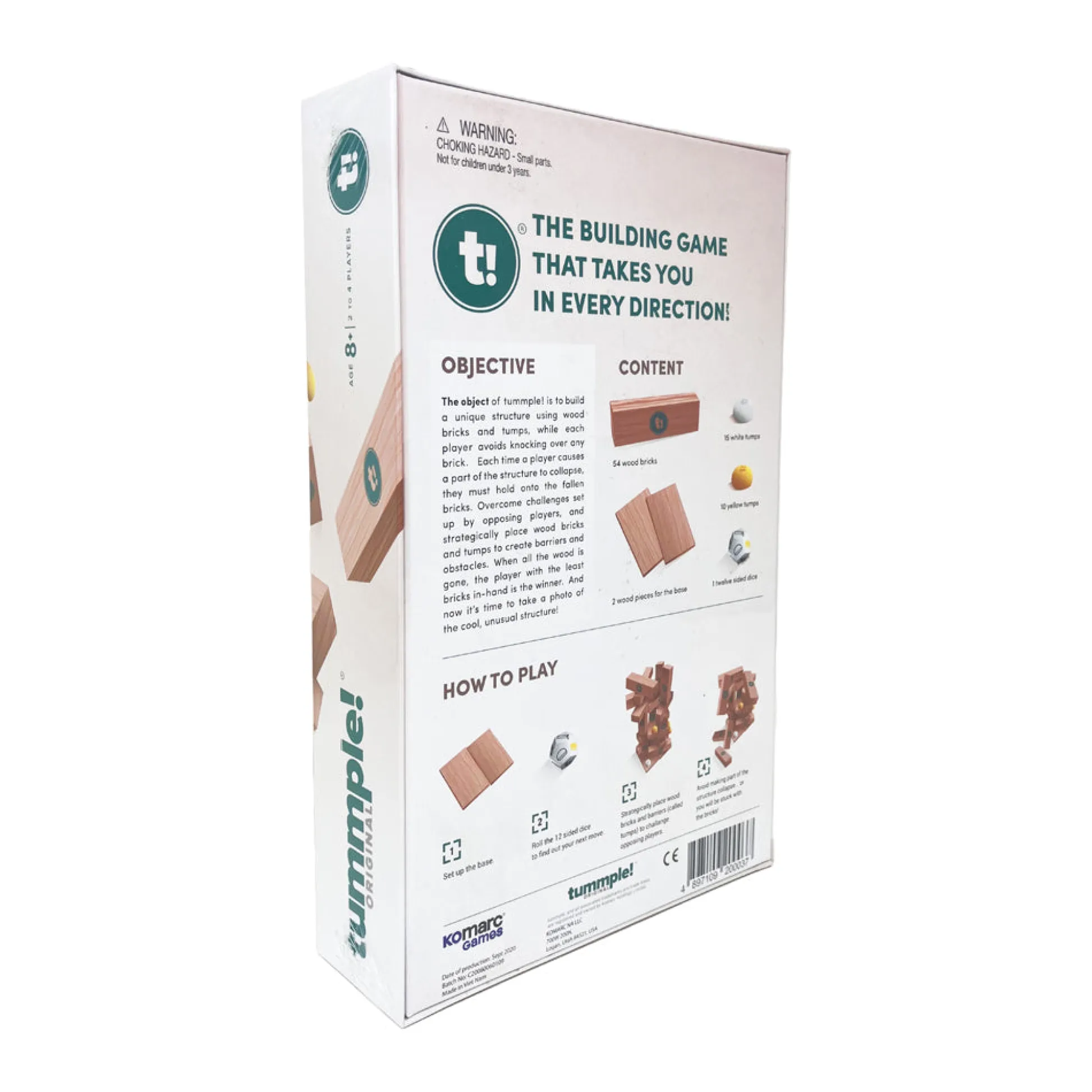 AreYouGame tummple! Award-Winning Building Party Game by Komarc Games* Board Games|Role-Playing Games