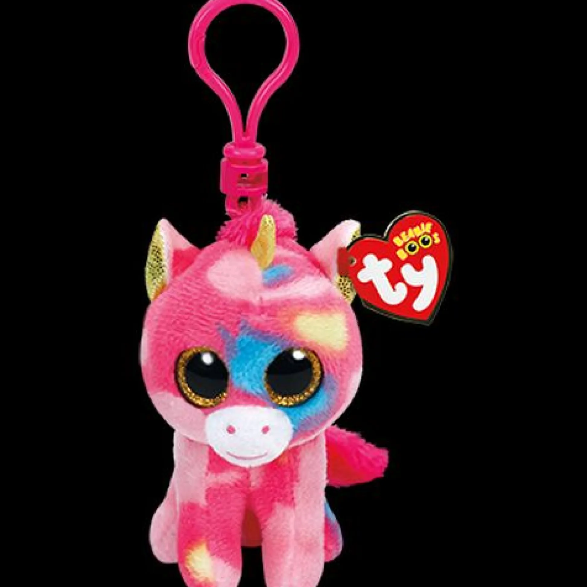 Calendar Holdings, LLC Ty Fantasia Boo Clip with Sparkly Eyes and Backpack Clip* Stuffed Animals|Stuffed Animals & Plush Toys