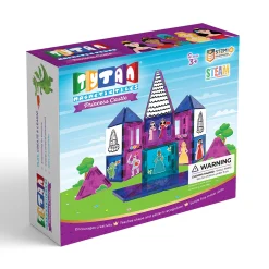 Tytan Toys Tytan Magnetic Tiles Pincess Kit - 60Pcs* Magnetic Tiles & Building Sets